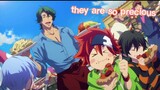 sk8 the infinity characters eating for 1 minute#anime #sk8theinfinity