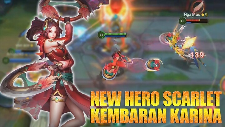 NEW HERO SCARLET - KEMBARAN KARINA SI RATU NYAMPAH | HEROES EVOLVED INDONESIA