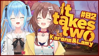 【It Takes Two】後半戦！！２人でクリア目指すど！！！【#ころらみ/ホロライブ】