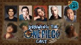 I drew the ONE PIECE LIVE ACTION CAST with the anime design! | Speedrawing