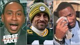 First Take | Stephen A. tells Ryan Clark that Rodgers will stay at the Packers for another 2 years