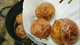 Cách làm Bánh Khoai Môn Bọc Trứng Cút Chiên