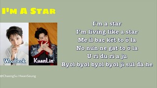 [Phiên âm tiếng Việt]  I'M A STAR - WOOSEOK & KUANLIN