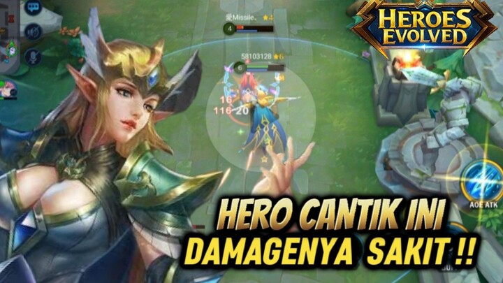 HEROES EVOLVED GAME MOBA ANIME MIRIP MOBILE LEGENDS | MINERVA GAMEPLAY