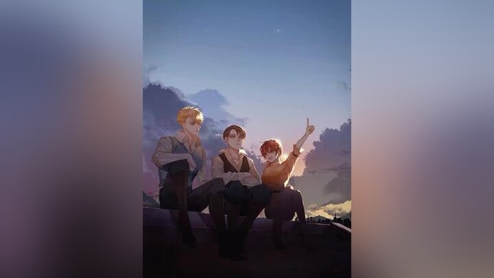 REPOST CAUSE IT FLOPPED 😡😡 btw i dont know the artist i just found this on pinterest sorry edit aot