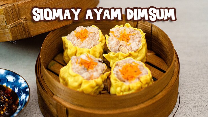 Kenyal Krispi Gurih Enak Mudah ! Resep Dimsum Siomay Ayam !