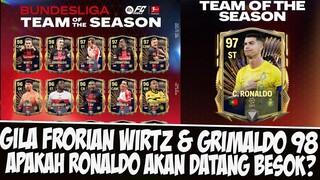 WIRTZ & GRIMALDO OVR 98!! BOCORAN RESMI EVENT TOTS BUNDESLIGA & RONALDO TOTS GG EASPORT FC MOBILE