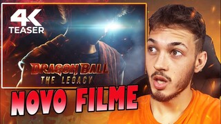 REAGINDO ao TRAILER DO NOVO FILME DE DRAGON BALL: O LEGADO DE UM SAIYAJIN (Live Action)