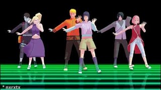 Follow the Leader【NARUTO MMD】NARUHINA*SASUSAKU*SAIINO*KAKASHI*SHIKAMARU*SHINO