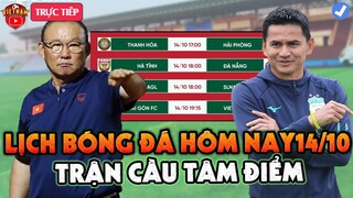 🔴Lịch Trực Tiếp Bóng Đá Hôm Nay 14/10: HAGL vs SLNA, Ngũ Mã Tranh Vương