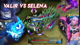 BAKAR LELE? VALIR VS SELENA Shadow Brawl Mobile Legends Funny Moments