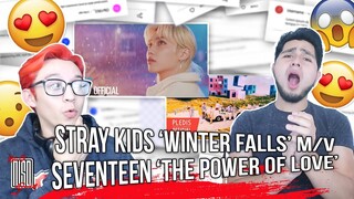 Stray Kids "Winter Falls" M/V + SEVENTEEN (세븐틴) ’あいのちから’ (아이노치카라_