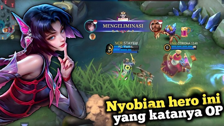 Nyobain hero ini!? padahl cuma angkat²!? assist banyak!? shield ada!? cobain deh - Mobile Legends