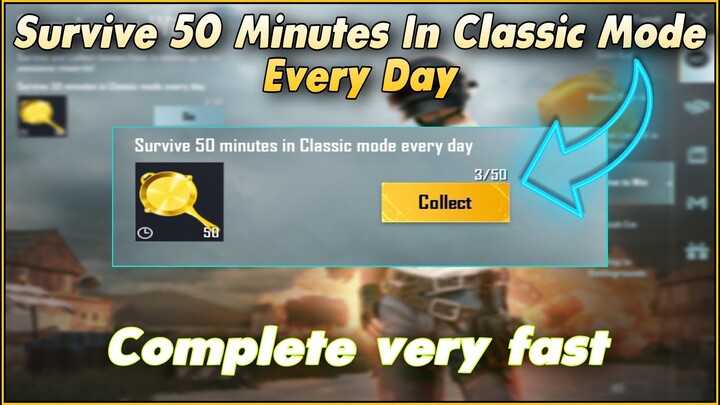 OMG ! 😱 Survive 50 Minutes In Classic Mode Every Day | Survive to Win