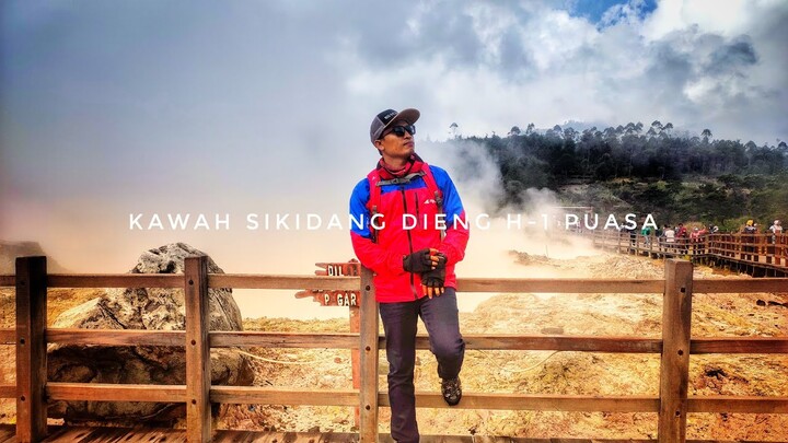 Suasana Kawah Sikidang H-1 Puasa