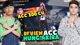 Review Acc Khủng Gần 200tr Của HùngAkira Mobile , Cow TV ngất xỉu vì kho đồ quá khủng