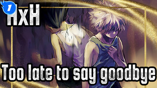 HUNTER×HUNTER|【MAD】It's too late to say goodbye and the story is over_1