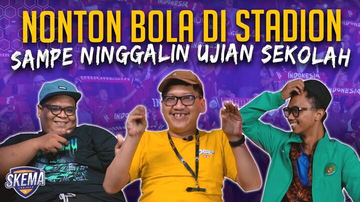 Nostalgia Menonton Liga Sepakbola di Indonesia ft. Wawan Cikuk // SKEMA