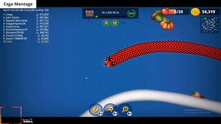 Rắn săn mồi, The best wormszone Game earthworms - Jogo de cobra, gameplay #366 2