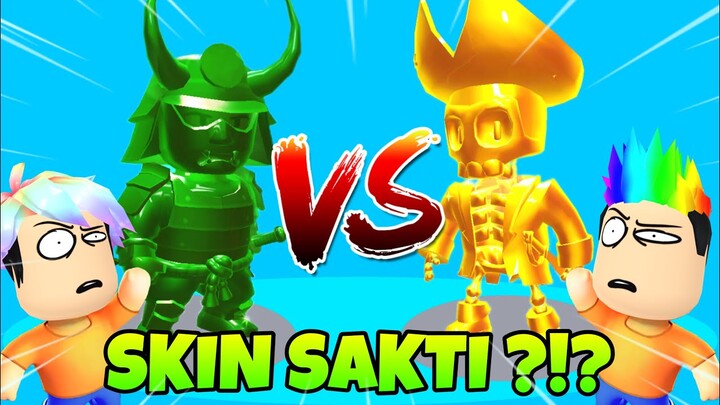PERTARUNGAN SENGIT!! SKIN SPESIAL MANA YANG LEBIH JAGO ?!? @Sapidermen  - STUMBLE GUYS