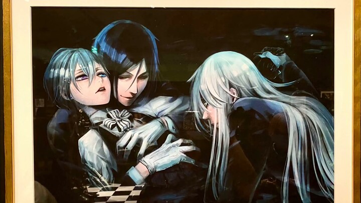 [Black Butler Exhibition-Rich Black- Vlog] All the people I met in the millet exchange were Chinese girls! ?