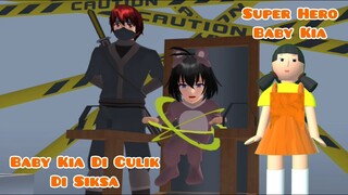 Super Hero Baby Kia | Baby Kia Di Culik Disiksa | Drama Sakura School Simulator