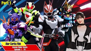 ALUR CERITA KAMEN RIDER GEATS (PART 1) Episode 1 - 10