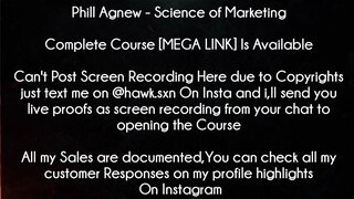 Phill Agnew Course Science of Marketing Download