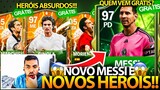 NOVO MESSI VEM HOJE! 😱 REVELADOS NOVOS HERÓIS & EVENTO ABSURDO 🔥| QUEM VEM DE GRAÇA? - FC MOBILE 24