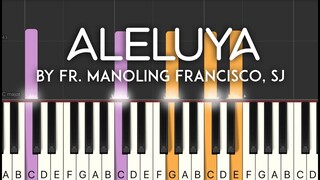Mass Song: Aleluya (Franciso, SJ) synthesia piano tutorial