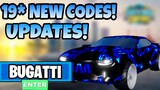 ALL *19* NEW SECRET OP CODES! Ultimate Driving Roblox 2021!