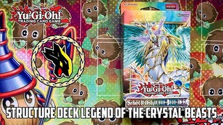 Yu-Gi-Oh! Abriendo Structure Deck: Legend of the Crystal Beasts