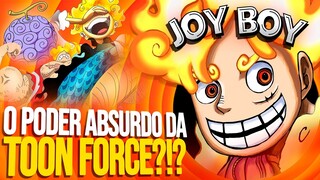 O DESPERTAR DO GEAR 5 DO LUFFY É A TOON FORCE? COMO ESSE PODER MUDOU TUDO! - ONE PIECE 1044 (REVIEW)