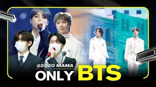 BTS(방탄소년단) at 2020 MAMA All Moments