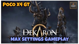 Dekaron Max Setting Gameplay using Poco X4 GT