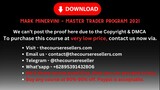 Mark Minervini - Master Trader Program 2021