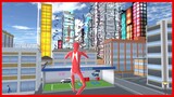 RED SHECKER ATTACKS THE CITY || SAKURA School Simulator