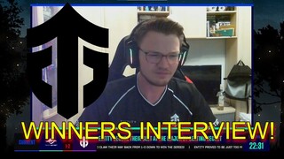 WINNERS INTERVIEW!-ENTITY VS SECRET- TIE BREAKER -Stormstormer- DPC WEU TOUR 3 - DREAMLEAGUE 18