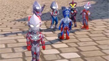 Cero Kecil memimpin para Ultraman kecil ke kampung halaman Dark Legion