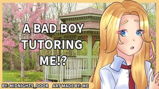 The Smooth Bad Boy Tutors the Awkward Student Council President - [ASMR Roleplay] {F4M}