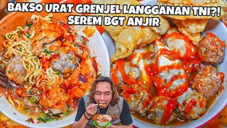 BAKSO AFUNG VERSI GEROBAK! CAMPUR SAMYANG NERAKA JAHANAM LANGGANAN TNI?!