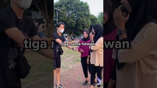 SEBUTKAN 3 NAMA HEWAN HURUF G DAPAT UANG TAPI SULIT UNTUK DI JAWAB?? #viral #shorts