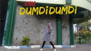 (여자)아이들 ((G)I-DLE) - '덤디덤디 (DUMDi DUMDi)' Hijab dance cover || Hotimalhasni