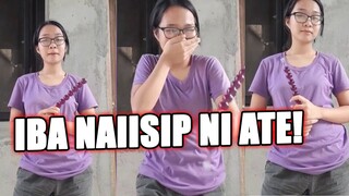 IBA NAIISIP NI ATE SA HAWAK NYA! | TIKTOK REACTION VIDEO