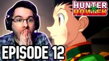 WHAT IS HAPPENING?! | Hunter x Hunter Episode 12 REACTION | Anime Reaction