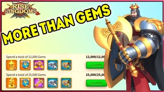 Rise of kingdoms - more than gems 50K VIP points + Troop Training