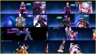 UPCOMING SKINS RELEASE DATE || MOBILE LEGENDS BANG BANG