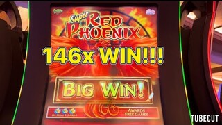 Super Red Phoenix Free Games Bonus! BIG WIN!!!