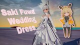 Gachapon Saki Fuwa Wedding Dress