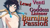 Venti x Goddess Listener | Burning Passion | [GENSHIN IMPACT ASMR] [LEWD] [GIANTESS] [DOMINATION]